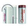 Quooker Fusion Chroom Combi+ kokend waterkraan (met CUBE)